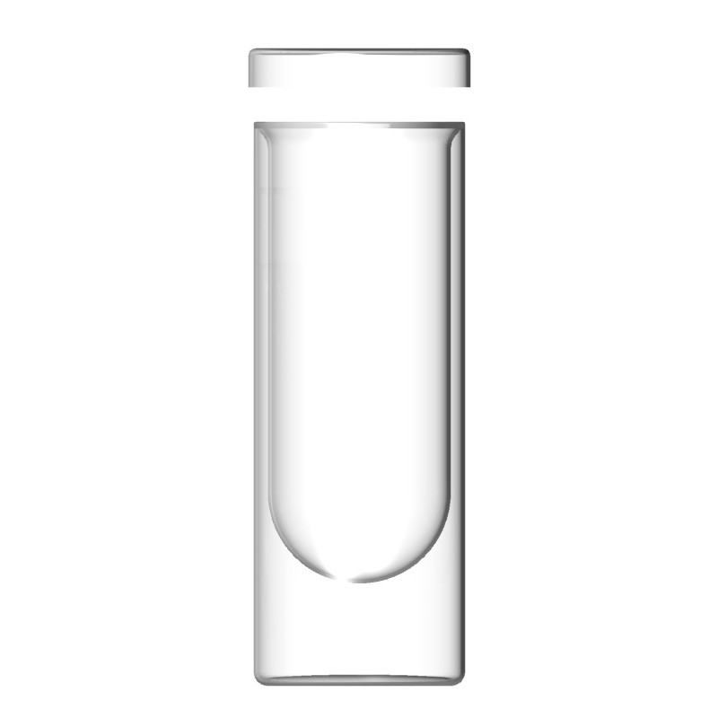 20′ Glass Container, one glass wall