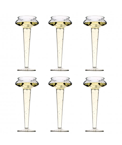 6 Coupes à Champagne Révolution by Silodesign 6 Coupes à Champagne Révolution by Silodesign
