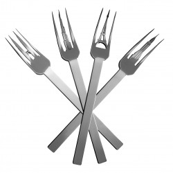 4 Cosmopolite forks - ART...